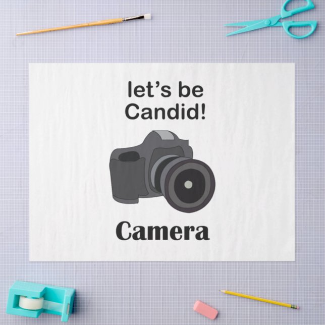 Papel De Seda Camera Photography Candid Photographer (Arte )
