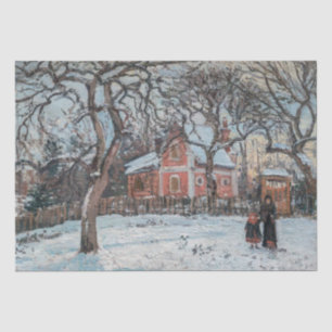 Papel De Seda Camille Pissarro - Chataigniers a Louvecienne