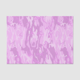 Papel De Seda Camo cor-de-rosa