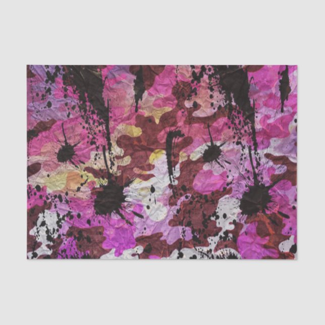 Papel De Seda Camo Gift Hiding (Frente )
