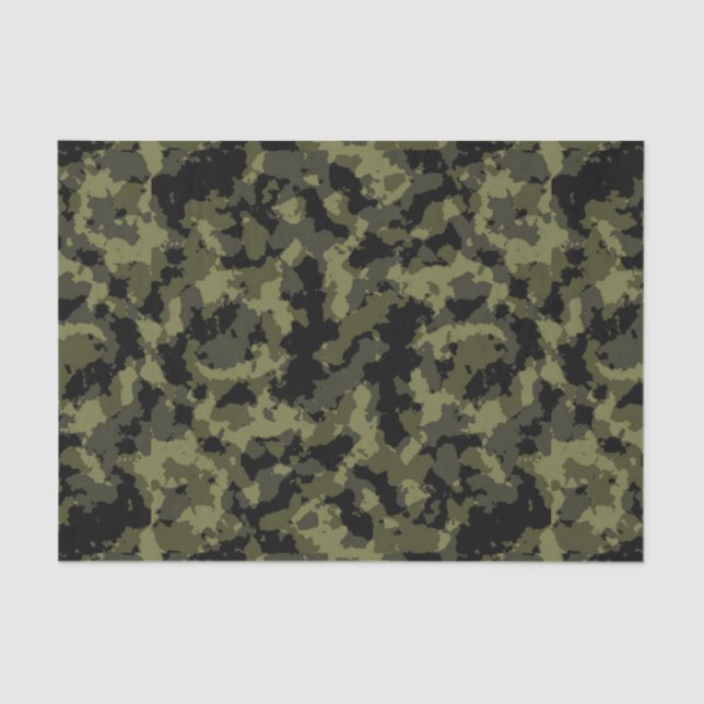 Papel De Seda Camo Pattern (Frente )