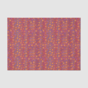 Papel De Seda Campo de doce, padrão floral abstrato, cor de lar