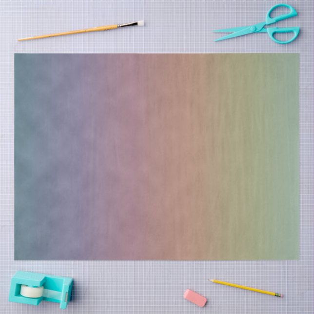Papel De Seda Campo Pastel Silencioso (Arte )