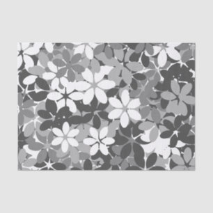 Papel De Seda Camuflagem da flor