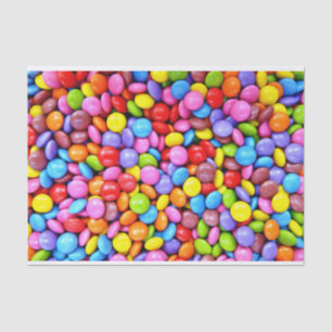 Papel De Seda Canais Coloridos Personalizam Foto