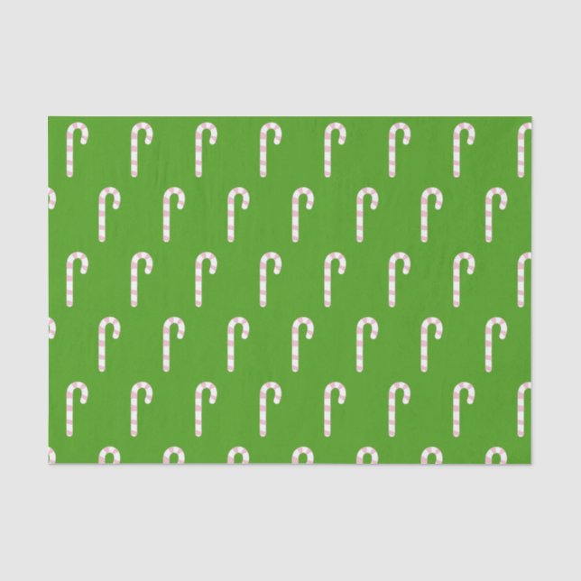 Papel De Seda Canas cor-de-rosa e doce branco (Frente )