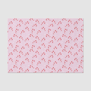 Papel De Seda Canas de Natal Rosa