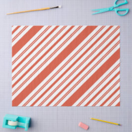 Papel De Seda Candy Cane Chorus-Stripe-Diagonal