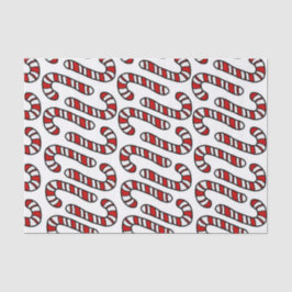 Papel De Seda Candy Canes