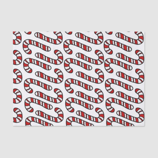 Papel De Seda Candy Canes (Frente )