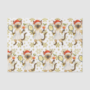 Papel De Seda Caneca de Natal de Ténis Amantes de Gatos 