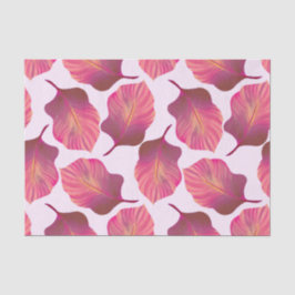 Papel De Seda Canna Tropicanna sai de cor-de-rosa