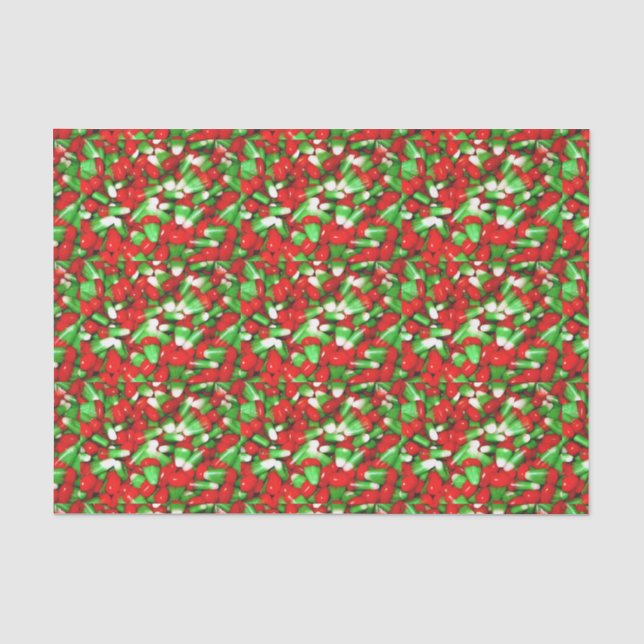 Papel De Seda Canteiro de Natal (Frente )