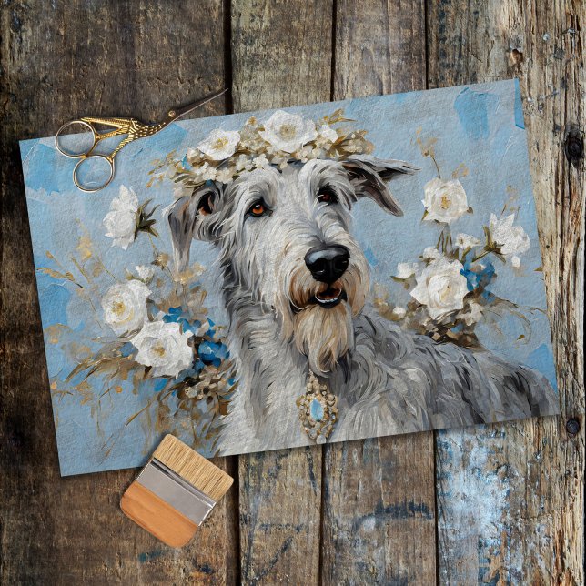 Papel De Seda Cão de Wolfhound Irlandês (Criador carregado)
