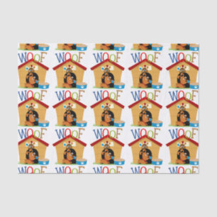 Papel De Seda Cão do Woof