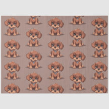 Cãozinho castanho-branco