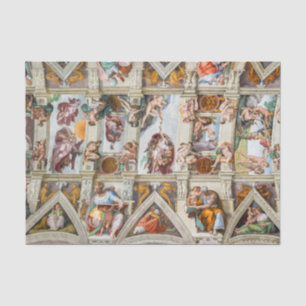 Papel De Seda Capela Sistina Michelangelo - Vaticano, Roma, Itá