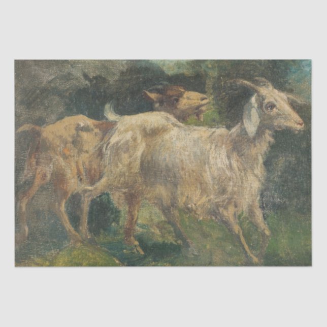 Papel De Seda Caprinos (por Vincenzo Caprile) (Frente )