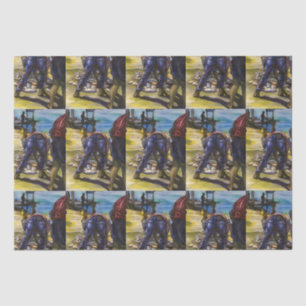 Papel De Seda Captura da manhã, Ilha Harbour, Bahamas