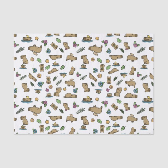 Papel De Seda Capybara (Frente )