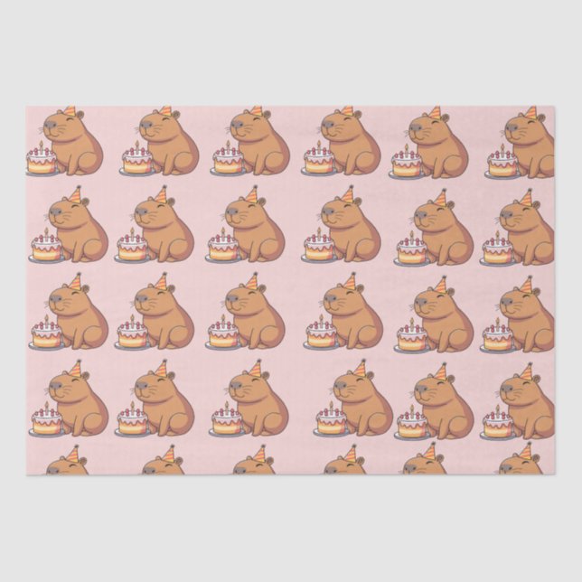 PAPEL DE SEDA CAPYBARA (Frente )