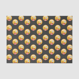 Papel De Seda Cara louca Emoji