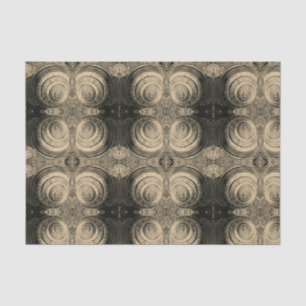 Papel De Seda Caracol do Sepia modelado