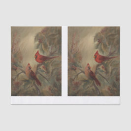 Papel De Seda Cardinal Pintado DBL