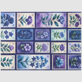 Papel De Seda Carimbo de Carimbo Colorido