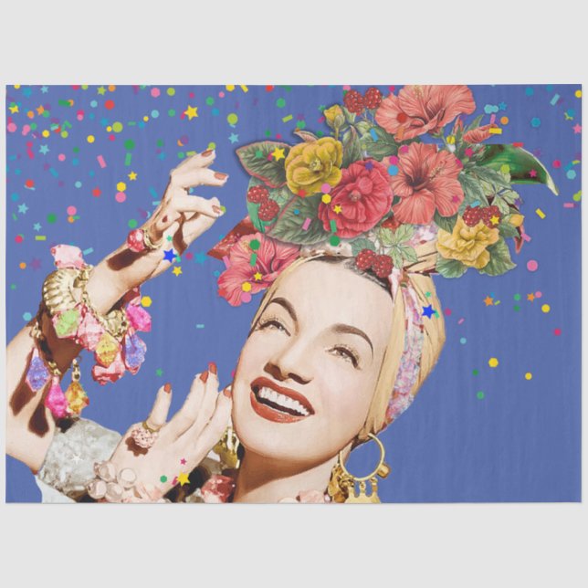 Papel De Seda Carmen Goes to Rio (Frente )