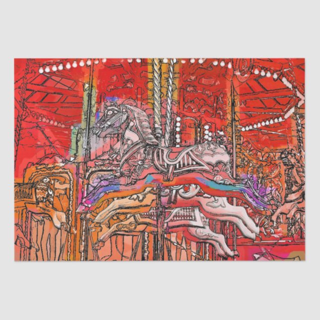 PAPEL DE SEDA CAROUSEL (Frente )