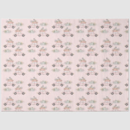 Papel De Seda Carro de Pastéis de Natal Maravilhoso