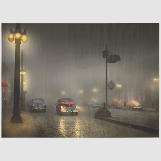 Papel De Seda Carro - solitário 1940 (Frente )