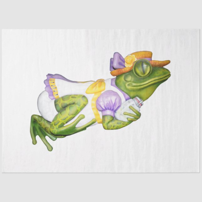 Papel De Seda Carrossel Animal Photo Tissue Paper (Frente )