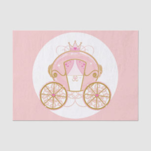 Papel De Seda Carruagem da Princesa Real Festa de Aniversário Ro