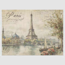 Cartão postal Vintage Paris