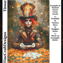 Cartas de Baralho Autumn Mad Hatter DW8A Decoupage
