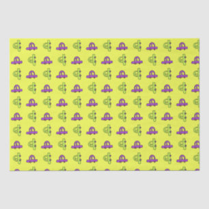 Papel De Seda Cartões Amarelos 