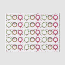 Papel De Seda Cartões de natal das Mortes de Natal