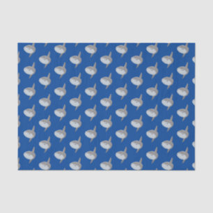 Papel De Seda Cartografia fofa mola de peixe-sol oceânico