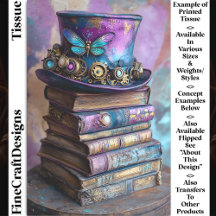Cartola Vitoriana & Livros Antigos Decoupage CZ5R