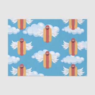 Papel De Seda Cartoon de Cachorro Quente de Festa