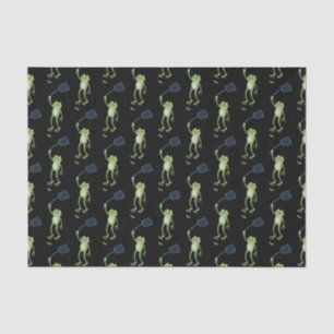 Papel De Seda Cartoon de mosca verde-sapo engraçado