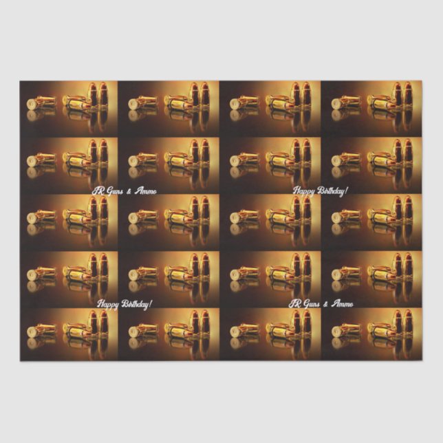 Papel De Seda Cartuchos de Ouro moderno (Frente )