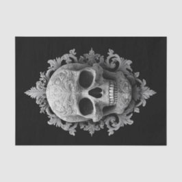 Papel De Seda Carved Skull