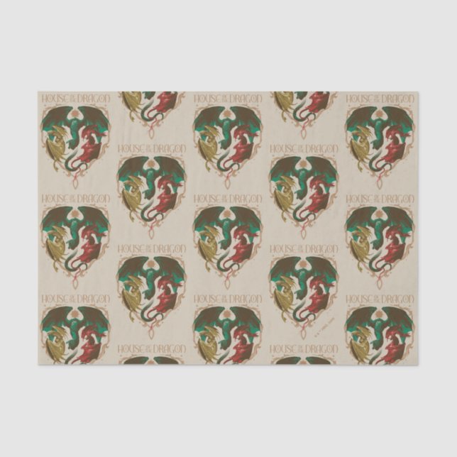 Papel De Seda Casa do Dragão | Blindagem do dragão (Frente )