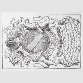 Papel De Seda Casaco de Armas, Leões