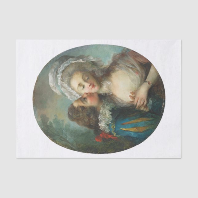 Papel De Seda Casais emblemáticos de Jean-Frédéric Schall (Frente )