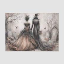 Casal Gótico Vitoriano Decoupage