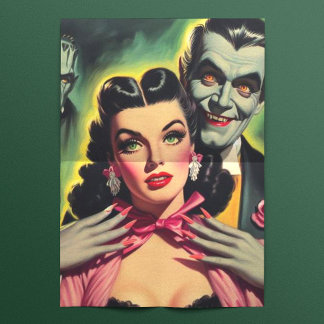 Papel De Seda Casal Vampiro